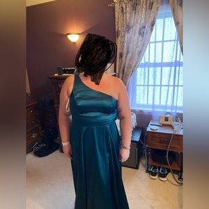 BRAND NEW satin Bridesmaid dress from David’s Bridal